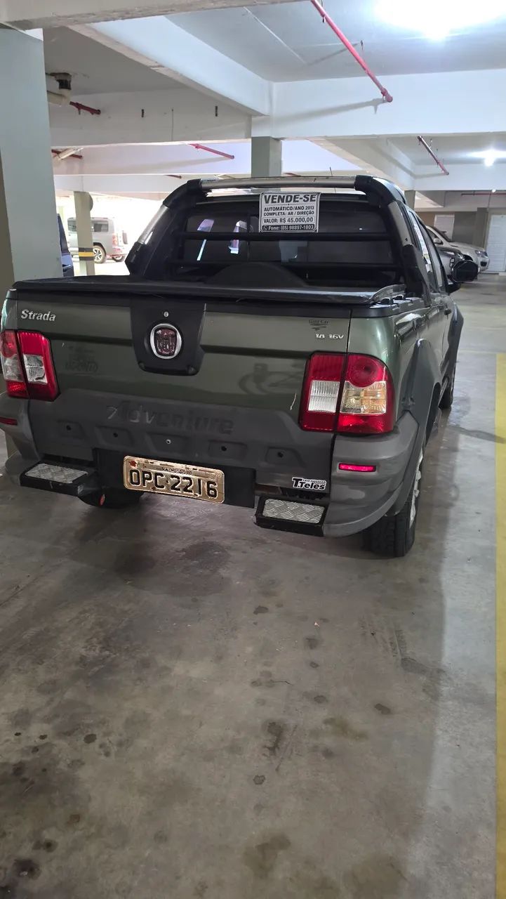 Fiat Strada Adv.1.8 16V Dualogic Flex CD 2013 - Foto 3