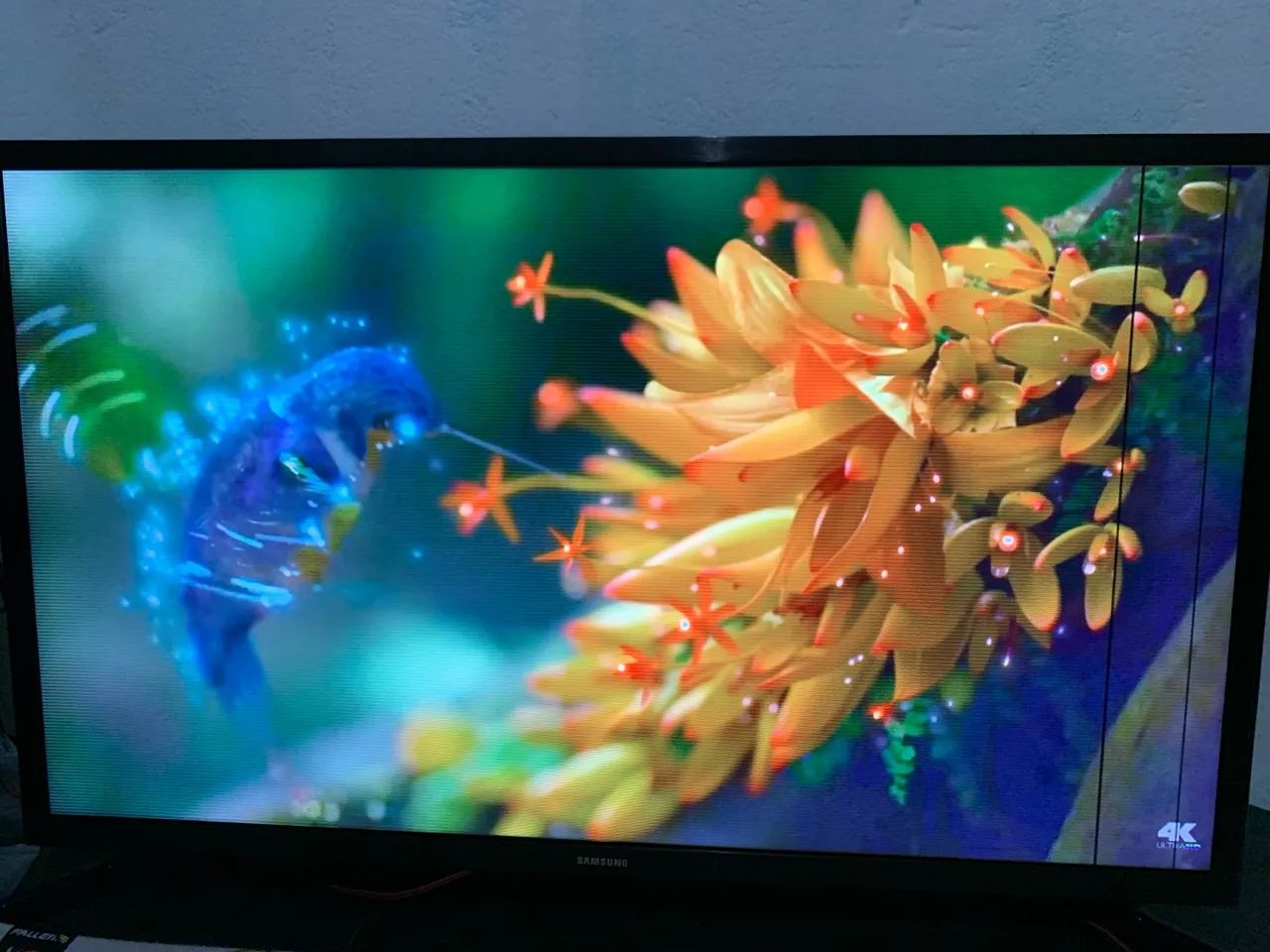 SMART TV SAMSUMG 32 polegadas- com defeito na tela