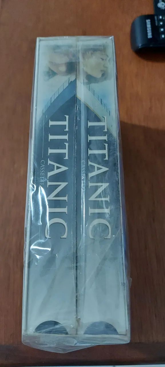 Vhs Titanic duplo lacrado 