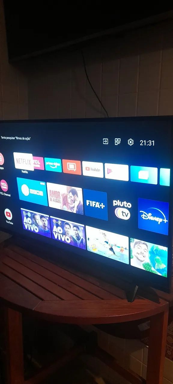 SMART TV TCL ANDROID 43 POLEGADAS 