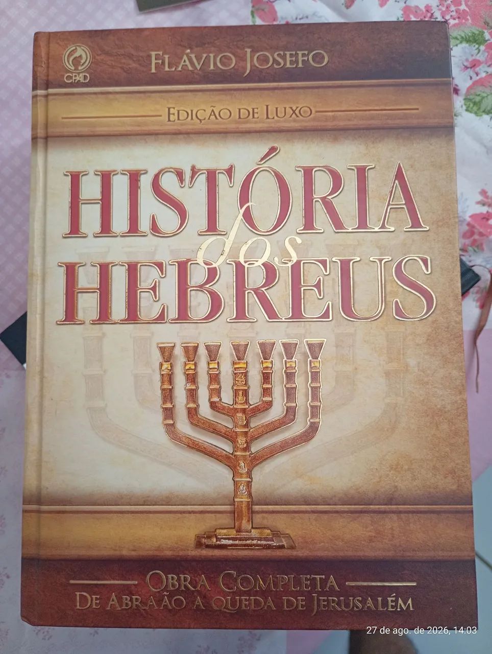 Livro História dos Hebreus 