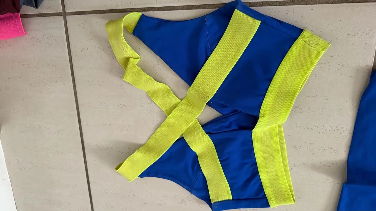 Roupa de malhar/treinar academia conjunto - Foto 3