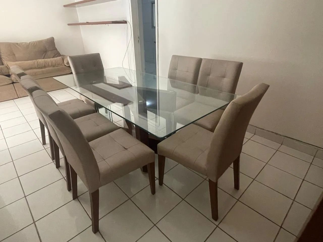 Mesa 8 lugares novíssima  - Foto 2