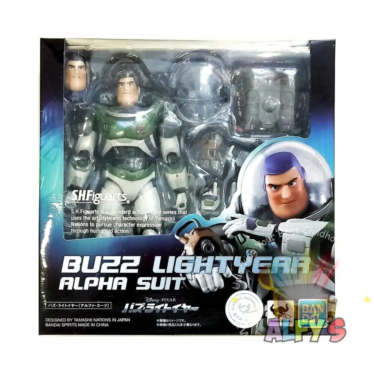 Bandai Shfiguarts Buzz Lightyear Alpha Suít !!!Lacrado!!! - Foto 2