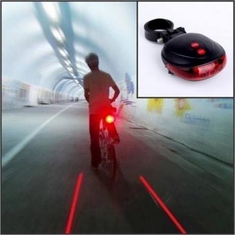Farol Bike Laser 05 Programas + Faixas Virtual - Foto 6