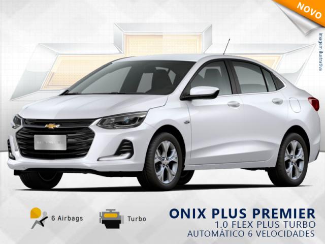 CHEVROLET ONIX 1.0 TURBO FLEX PLUS PREMIER AUTOMÁTICO