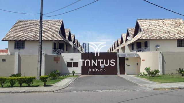Sobrado com 3 dormitórios à venda, 115 m² por r$ 615.000 - santa cândida - curitiba/pr