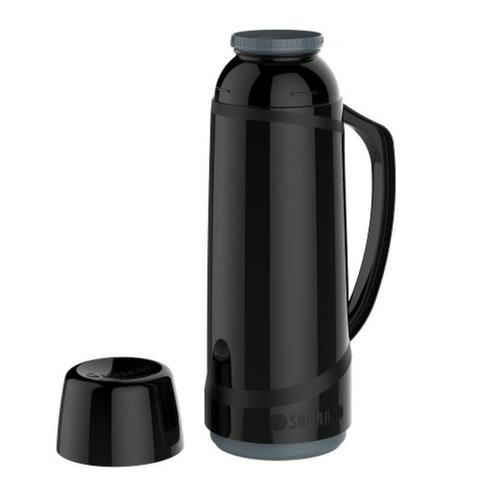 Garrafa Térmica Rosca 1,0 Litro Soprano Cristal - Foto 2