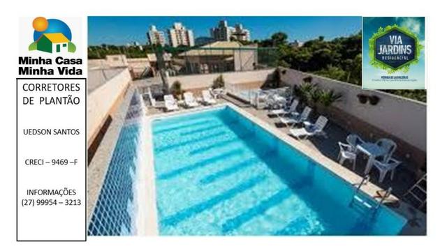 UED-01 - Apartamento 2 quartos em morada de laranjeiras serra - Foto 9