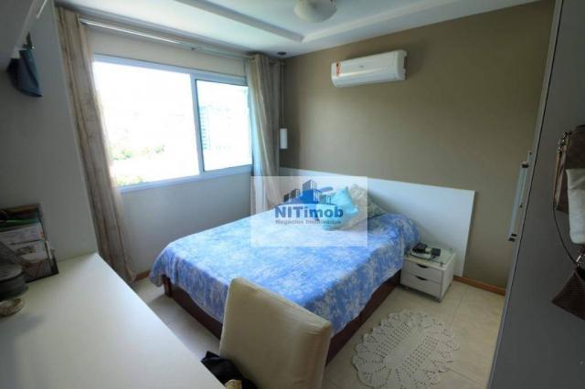 Excelente apartamento 3 quartos, frente, andar alto, parcialmente mobiliado, lazer complet - Foto 14