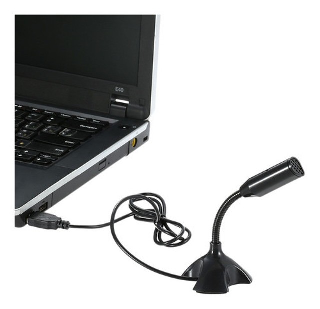MICROFONE DE MESA PARA PC / NOTEBOOK / USB  - Foto 2