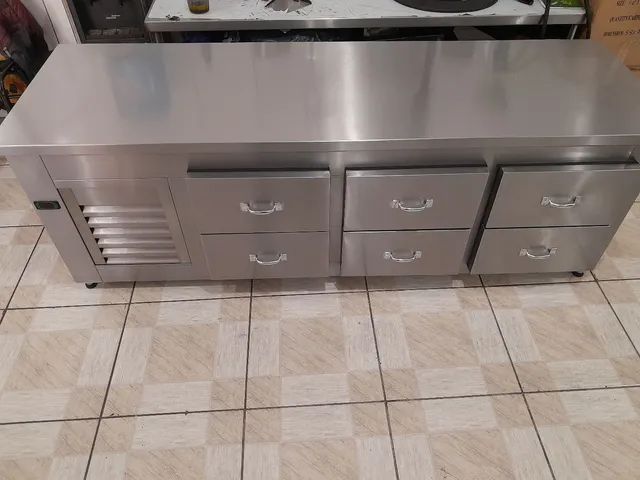 Balcão refrigerado com gavetas, sob medida! Solicite ja seu orçamento - Foto 4