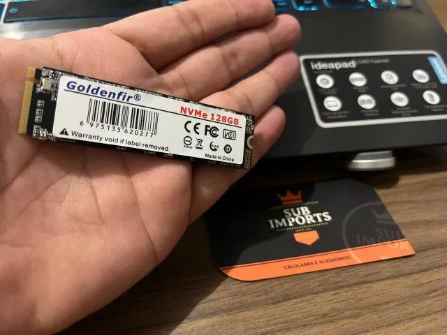 SSD Nvme M.2 512GB Goldenfir -  (garantia/s juros)
