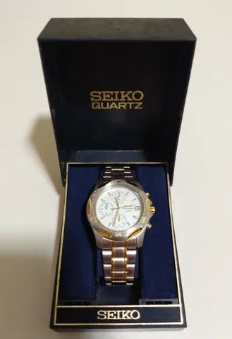 Relógio Seiko Chronograph SQ 100 