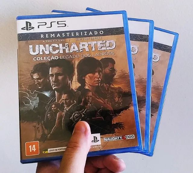 Jogo Uncharted: Coleção Legado dos Ladrões - PS5 Jogo Uncharted