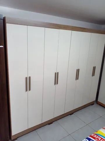 Guarda roupa 8p 100% MDF lis  - Foto 4