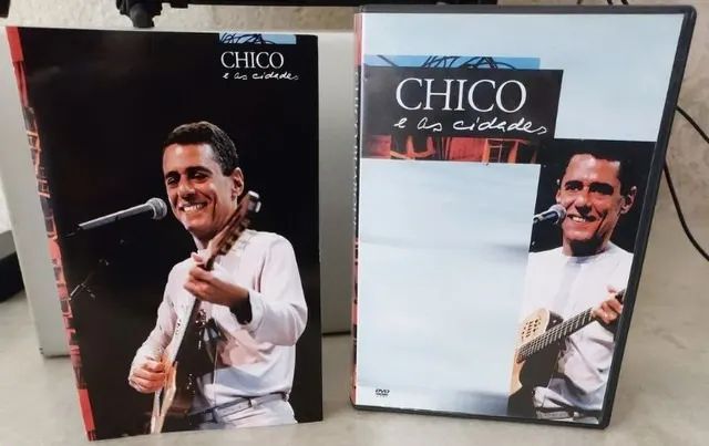 DVD Chico Buarque/Chico e as Cidades-Com encarte, e em ótimo estado