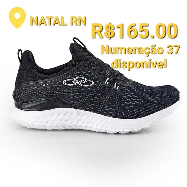 PROMOÇÃO TÊNIS OLYMPIKUS ORIGINAL PARA O SEU TREINO NÚMERAÇAO 37