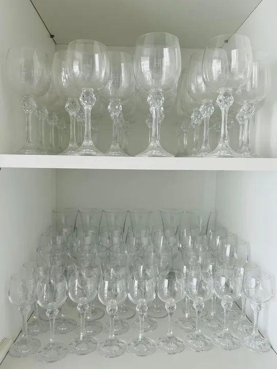 Taças de cristal, maravilhosas 