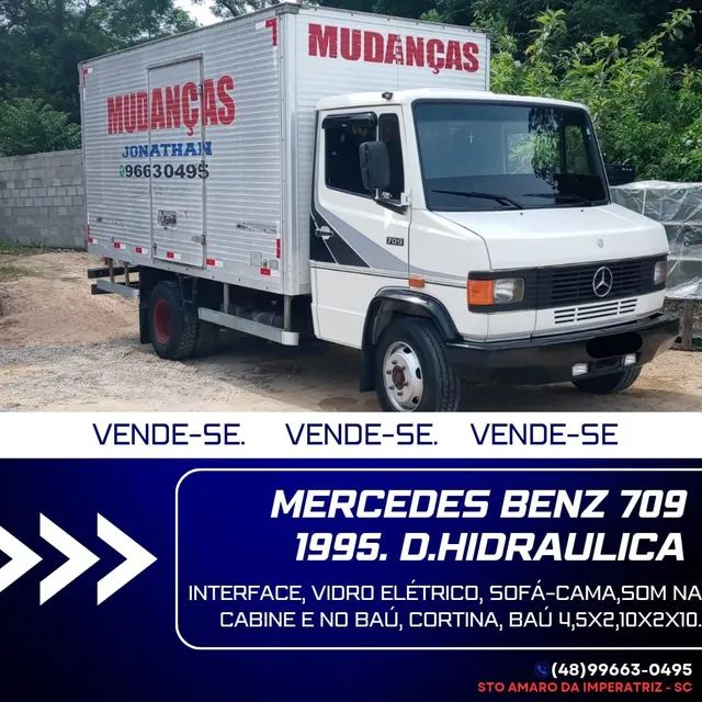 Caminhão Mercedes Benz 709 Caminhões Santo Amaro Da Imperatriz 1270208440 Olx 