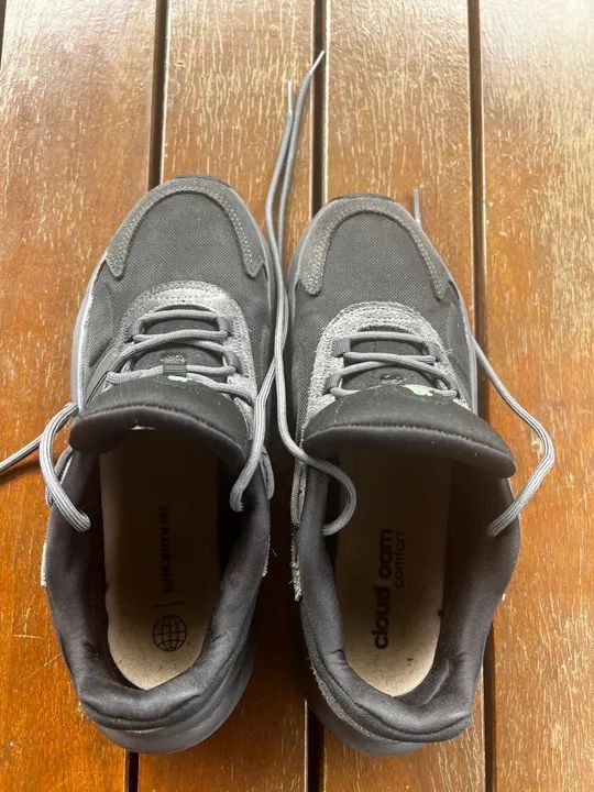 Tênis Adidas Ozelle cloudfoam Black - Foto 3