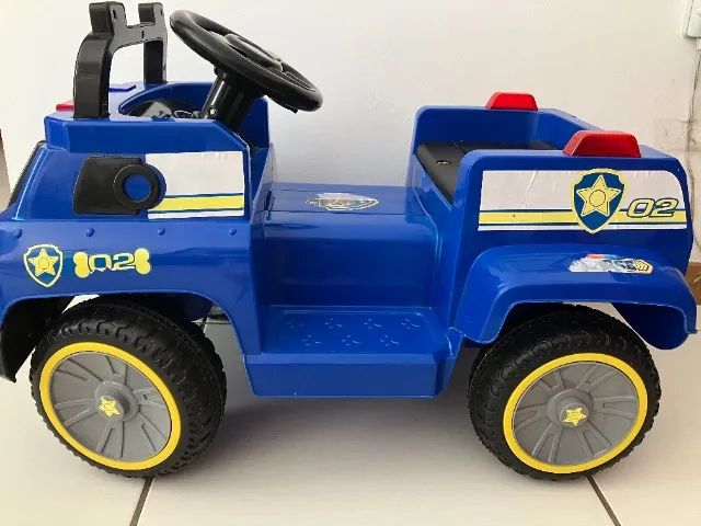 Carrinho elétrico  Patrulha Canina / Chase