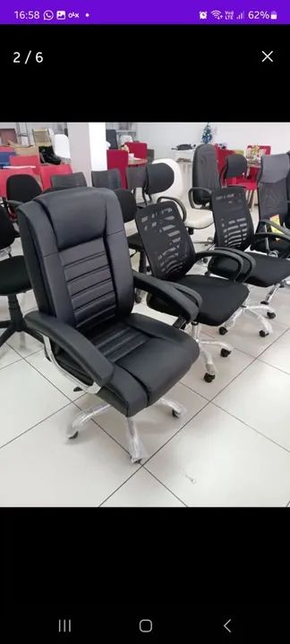Cadeira de Escritório (Consultem os valores por modelo)