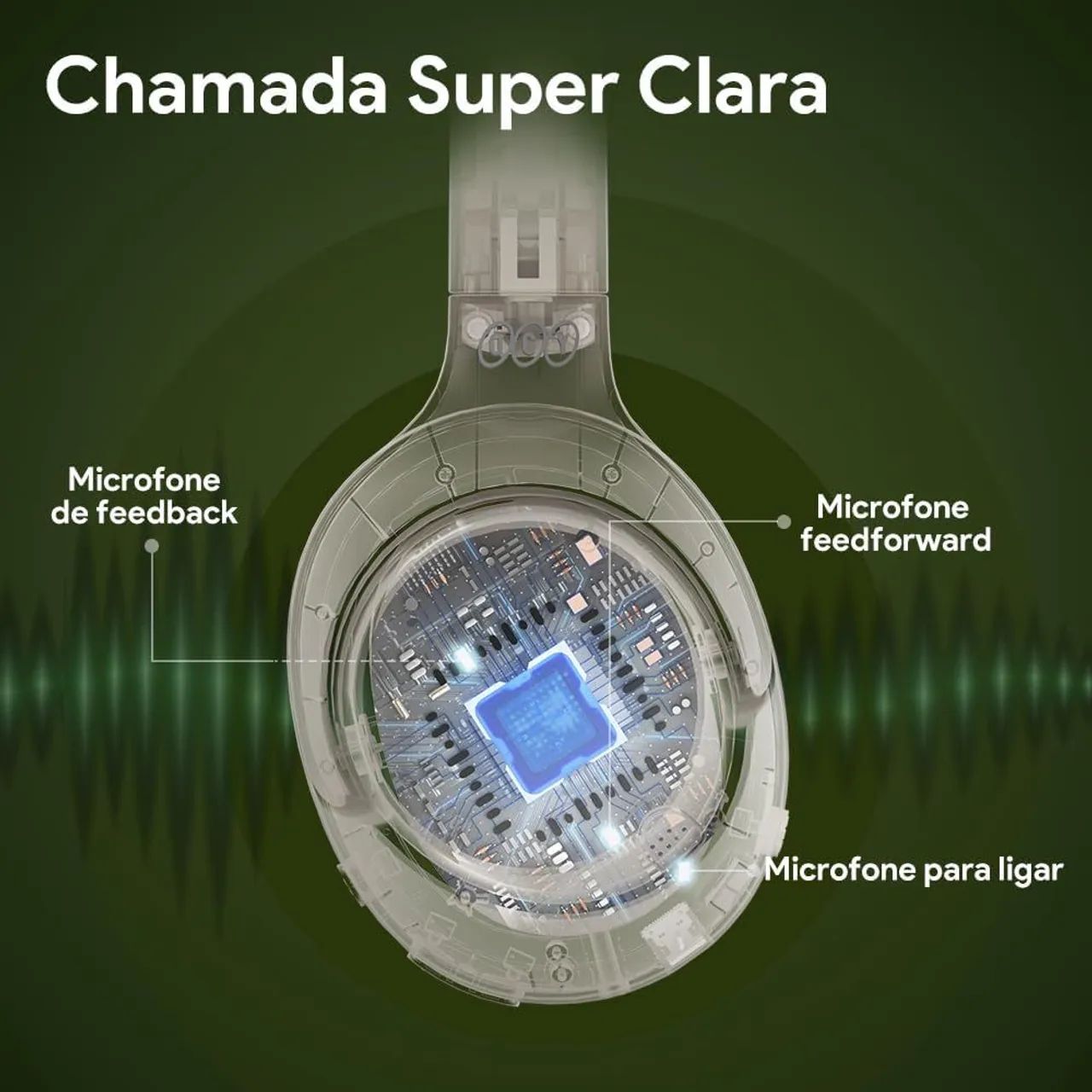 Fone Bluetooth QCY H3 - Novo na caixa  - Foto 3