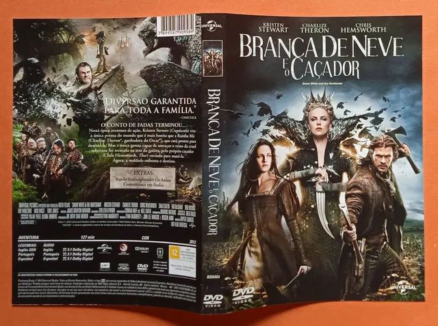 Dvd Branca de Neve e o Caçador 1 e 2 - Foto 3