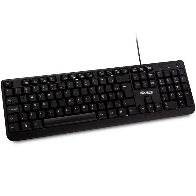 Teclado + Mouse Maxprint Essential, ABNT2 - Loja Natan Abreu  - Foto 2
