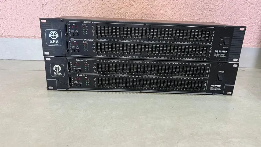 Equalizador Grafico Stereo Profissional Gpa 31x2 Design Usa - Foto 2