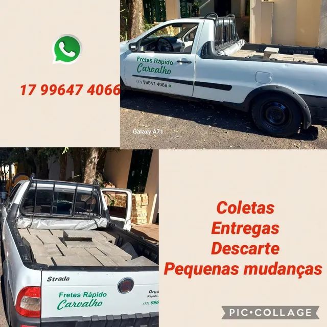 FRETE  CARVALHO valor justo - Foto 2