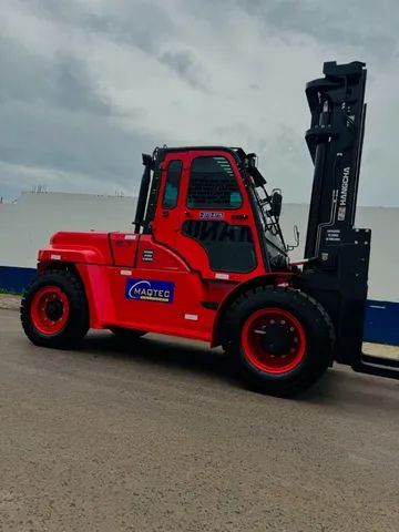 Locação de Empilhadeira Cabinada 10T-Diesel  - Foto 2