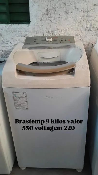 Brastemp 9kg 550V - Lavadora Automática