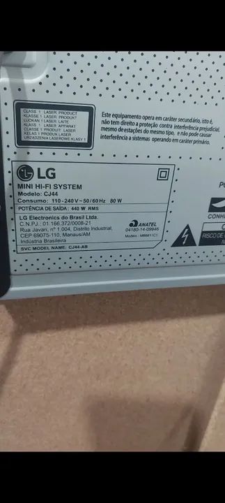 Mini system LG cj44  - Foto 3