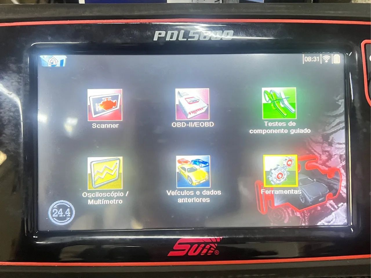 Scanner Automotivo PDL 5600 com Ociloscopio completo  - Foto 2