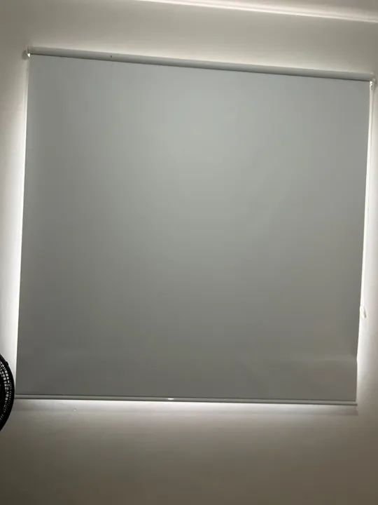 Cortina Rolo Blackout De Medida 1,70x1,50 Blecaute 0% Luz