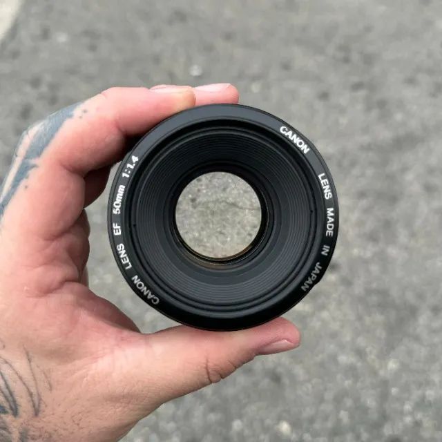 Lente Canon EF 50mm f/1.4 USM