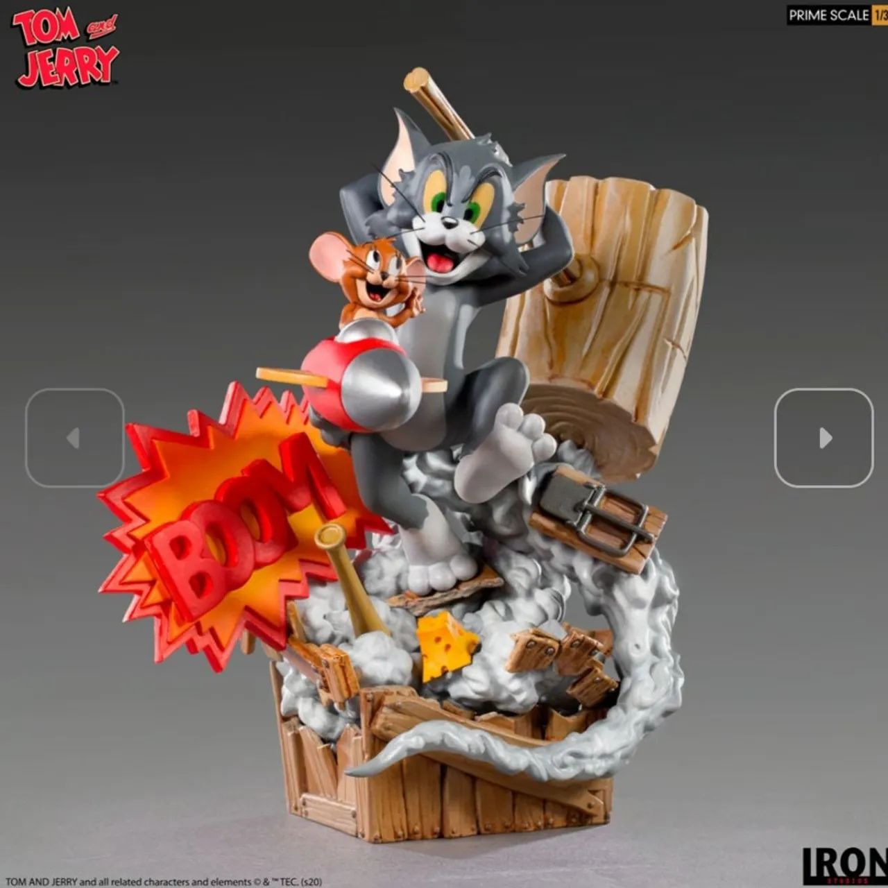 Tom e Jerry Prime Scale Iron Studios
