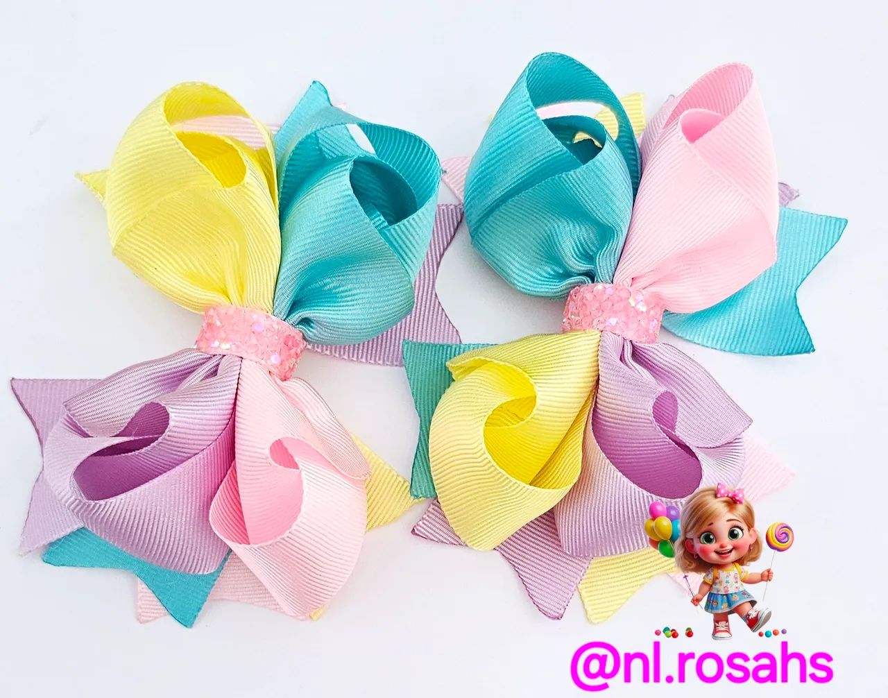 Laços infantis  - Foto 6