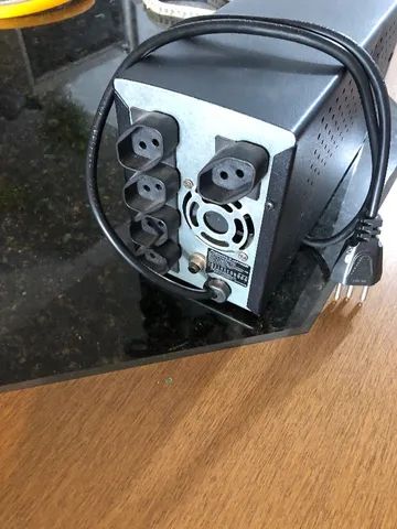 Vende-se estabilizador marca SMS modelo Progressive III 1000 VA - Foto 3