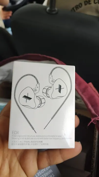 Fones de Ouvido kz EDX - Novos