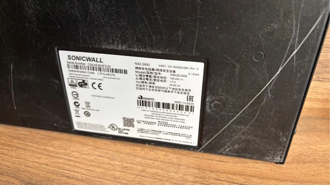 SonicWALL NSA 2600 - Foto 2