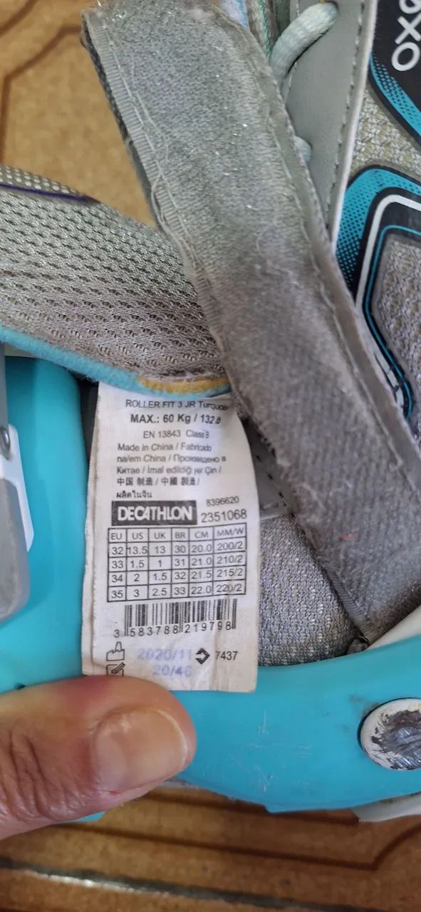 Patins Roller Ajustável + Acessórios  - Foto 5