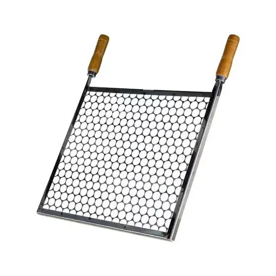 Grelha moeda galvanizada para churrasqueira