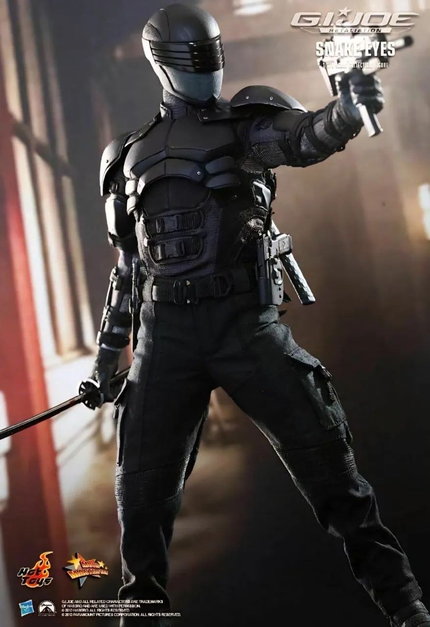Hot Toys G.I.Joe Snake Eyes Retaliation MMS192 - Action Figure 1/6