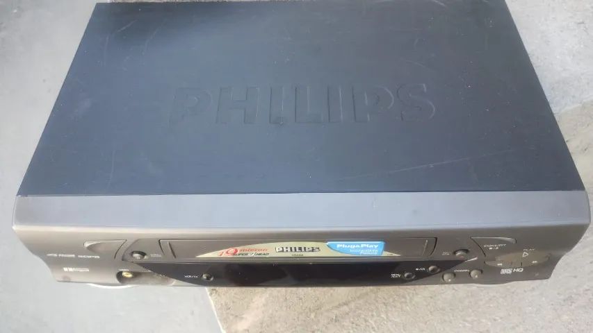 SUCATA VÍDEO CASSETE PHILIPS VR488 PARA PEÇAS - Foto 2