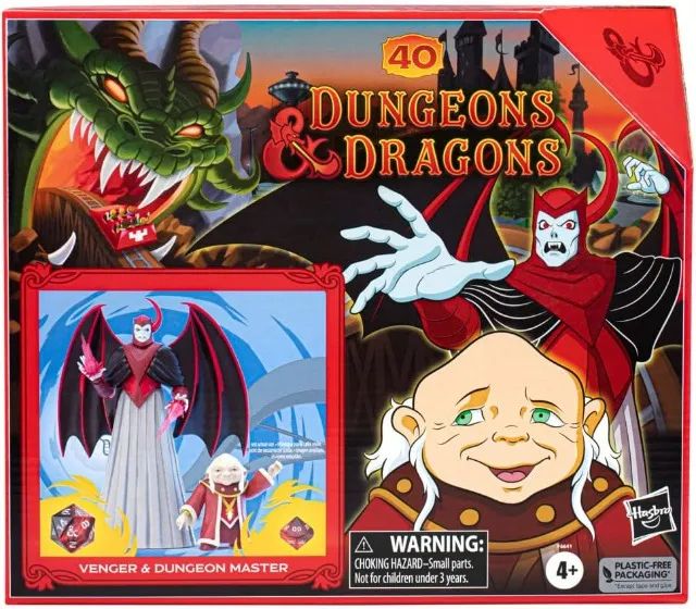 Hasbro Caverna do Dragão Dungeons e Dragons - Vingador e Mestre dos Magos - Foto 4