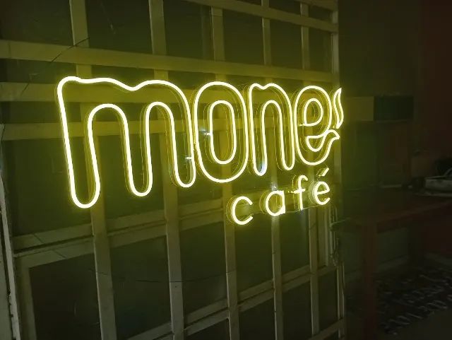 PLACA LETREIRO PAINEL EM LED NEON