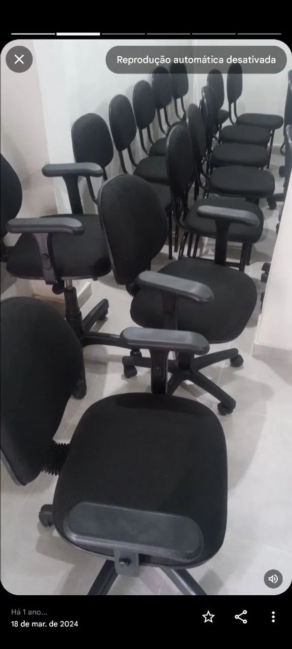 Cadeiras de Escritório Novas - Conforto e Qualidade - Foto 3